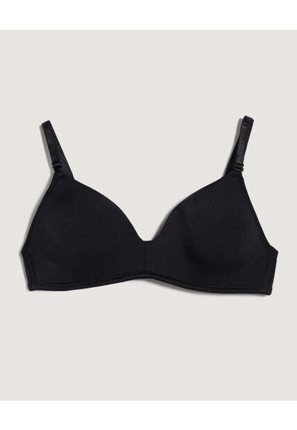 Brasier  Para Mujer Monocopa Color Negro Marca Ostu #40830040
