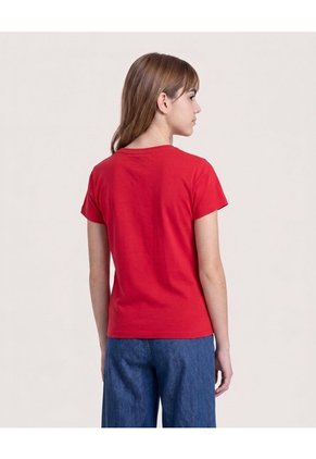 Camiseta Chasing Sunsets Para Niña  Infantil Niña Rojo Ostu