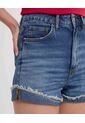 Short Para Mujer Relax Color Azul Marca Ostu #40190341 de Ostu