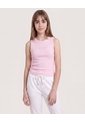Camiseta Tank Dreams Club Para Niña  Infantil Niña Rosa Ostu de Ostu