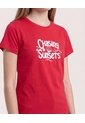 Camiseta Chasing Sunsets Para Niña  Infantil Niña Rojo Ostu de Ostu