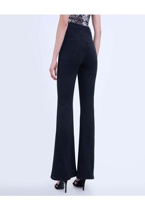 Jean Para Mujer Jeggings Flare Color Negro Marca Ostu #40160468