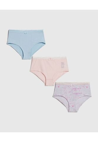 Ropa Interior Para Niña Panty Color Pack X Marca Ostu #90180065 Ostu
