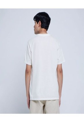 Camiseta Para Hombre Manga Corta Color Crema Marca Ostu #60091256