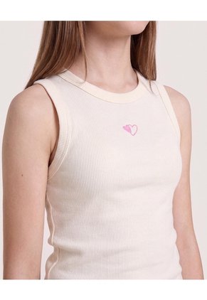 Camiseta Tank Seashell Charm Para Niña Infantil Niña Amarillo Ostu