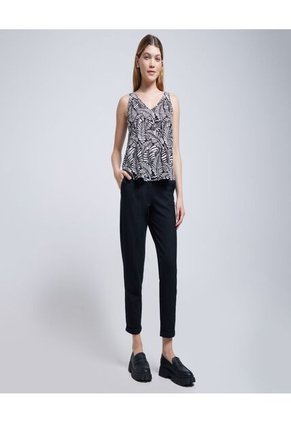Pantalon Para Mujer  Color Negro Marca Ostu #40070664