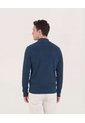 Saco Para Hombre Cuello Alto O Cuello Tortuga Color Azul  Marca Ostu #60330037 de Ostu