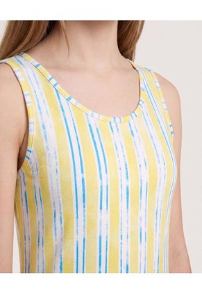 Vestido Rayas De Verano Para Niña Infantil Niña Crema Ostu