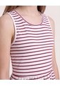 Vestido Rayas De Verano Para Niña  Infantil Niña Vino Ostu de Ostu