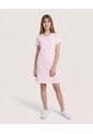 Vestido Rayas Soft Mood Para Niña  Infantil Niña Rosa Ostu de Ostu