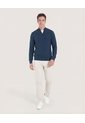 Saco Para Hombre Cuello Alto O Cuello Tortuga Color Azul  Marca Ostu #60330037 de Ostu