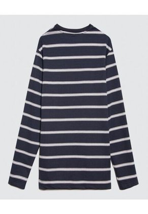 Camiseta Para Hombre Manga Larga Color Azul  Marca Ostu #60091234