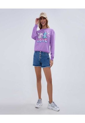 Buzo Disney Stitch And Angel  Para Mujer #40060395 Ostu