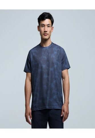 Camiseta Para Hombre Manga Corta Color Azul  Marca Ostu #60091308 Ostu