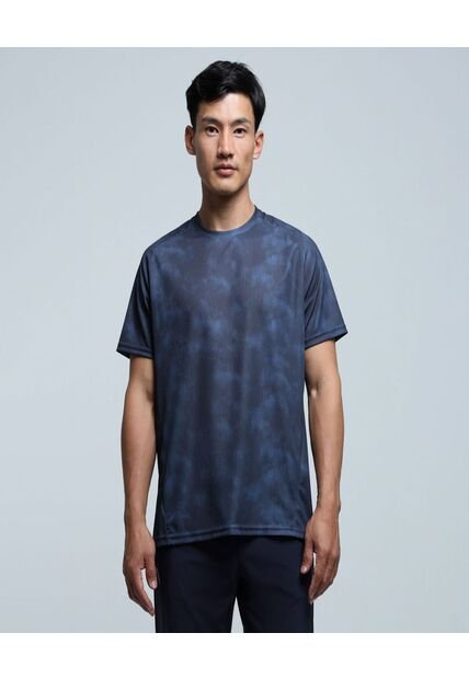 Camiseta Para Hombre Manga Corta Color Azul  Marca Ostu #60091308