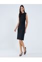 Vestido Para Mujer M/Sisa Medio Color Negro Marca Ostu #40170312 de Ostu