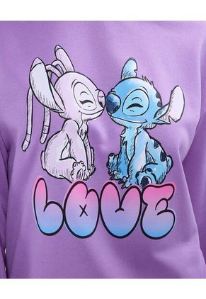 Buzo Disney Stitch And Angel  Para Mujer #40060395 Ostu