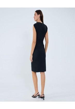 Vestido Para Mujer M/Sisa Medio Color Negro Marca Ostu #40170312
