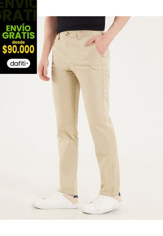 Pantalón Para Hombre Chino Color Verde Marca Ostu #60070458 Ostu