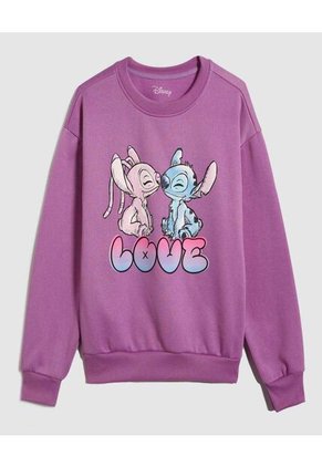 Buzo Disney Stitch And Angel  Para Mujer #40060395 Ostu