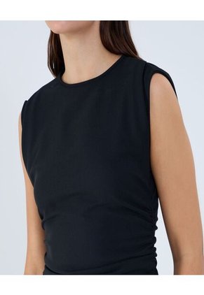 Vestido Para Mujer M/Sisa Medio Color Negro Marca Ostu #40170312
