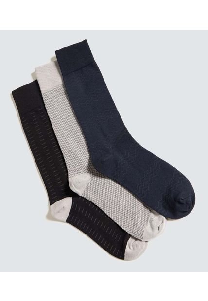 Medias Para Hombre Caña Larga Color Pack X Marca Ostu #60980251