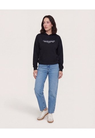 Buzo  Para Mujer Hoodie Color Negro Marca Ostu #40068217 Ostu