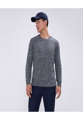 Saco Para Hombre Cuello Redondo Color Negro Marca Ostu #60330044 Ostu