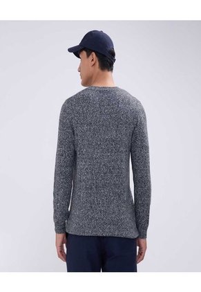 Saco Para Hombre Cuello Redondo Color Negro Marca Ostu #60330044