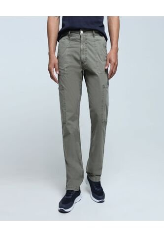 Jean Para Hombre Regular Color Verde  Marca Ostu #60160299 Ostu