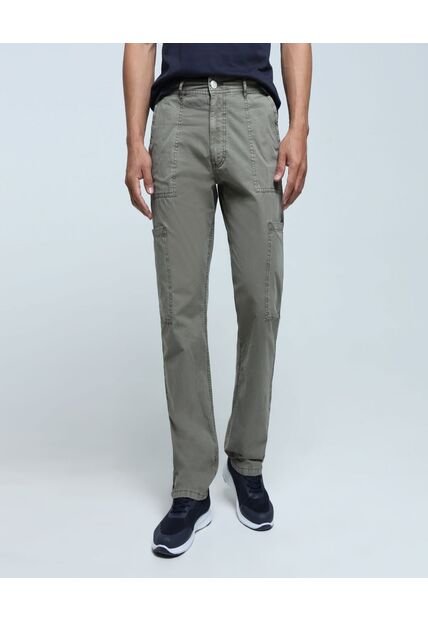 Jean Para Hombre Regular Color Verde  Marca Ostu #60160299