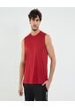 Camiseta Para Hombre Manga Sisa Cuello Redondo Color Rojo Marca Ostu #60091618 de Ostu