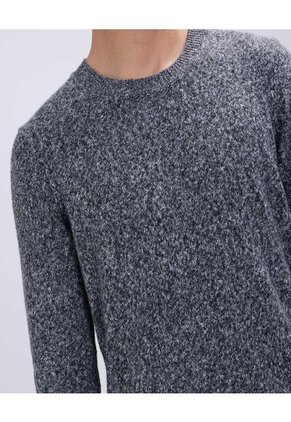 Saco Para Hombre Cuello Redondo Color Negro Marca Ostu #60330044