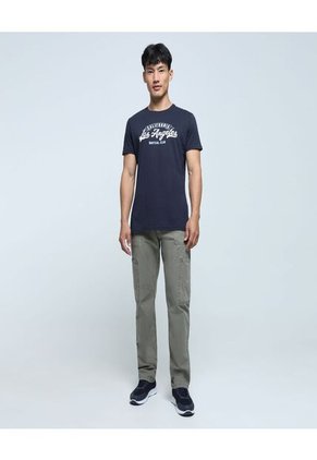 Jean Para Hombre Regular Color Verde Marca Ostu #60160299