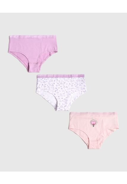 Ropa Interior Para Niña Panty Color Pack X Marca Ostu #90180043