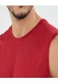 Camiseta Para Hombre Manga Sisa Cuello Redondo Color Rojo Marca Ostu #60091618 de Ostu