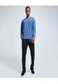 Camiseta Para Hombre Manga Larga Color Azul  Marca Ostu #60091295 de Ostu