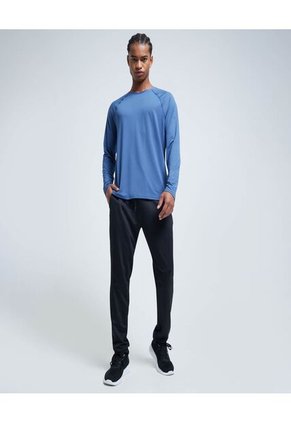 Camiseta Para Hombre Manga Larga Color Azul  Marca Ostu #60091295