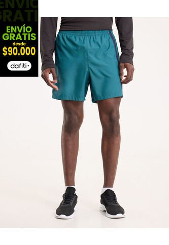 Bermuda Para Hombre Deportiva Largo Color Verde Marca Ostu #60100441 Ostu