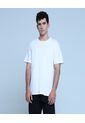 Camiseta Para Hombre Manga Corta Color Blanco Marca Ostu #60091191 de Ostu