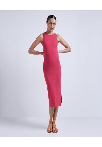 Vestido Para Mujer Manga Sisa Color Rosado  Marca Ostu #40170222 Ostu