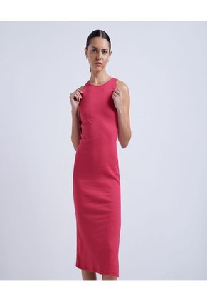 Vestido Para Mujer Manga Sisa Color Rosado  Marca Ostu #40170222