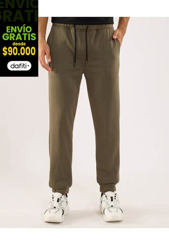 Pantalón Para Hombre Jogger Color Verde Marca Ostu #60070515 Ostu