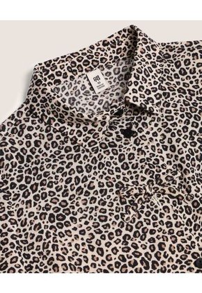 Vestido Infantil Niña M 3/4 Medio Color Negro Marca Ostu #90170071