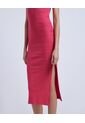 Vestido Para Mujer Manga Sisa Color Rosado  Marca Ostu #40170222 de Ostu