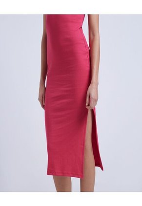 Vestido Para Mujer Manga Sisa Color Rosado  Marca Ostu #40170222