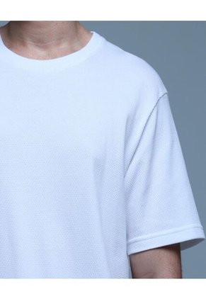 Camiseta Para Hombre Manga Corta Color Blanco Marca Ostu #60091191