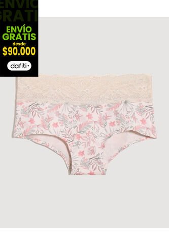 Panty Para Mujer Cachetero Color Piel Marca Ostu #40800101 Ostu