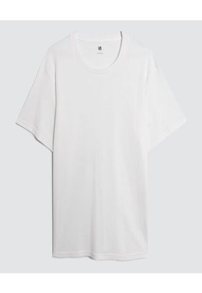 Camiseta Para Hombre Manga Corta Color Blanco Marca Ostu #60091191