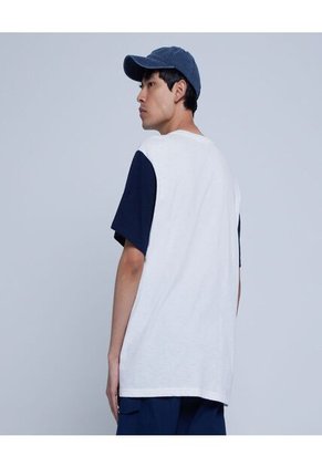 Camiseta Para Hombre Manga Corta Color Blanco Marca Ostu #60091154